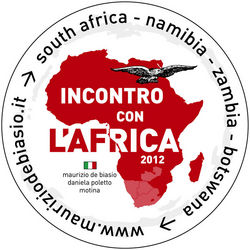 Incontro con l’Africa 2012 - il logo del viaggio